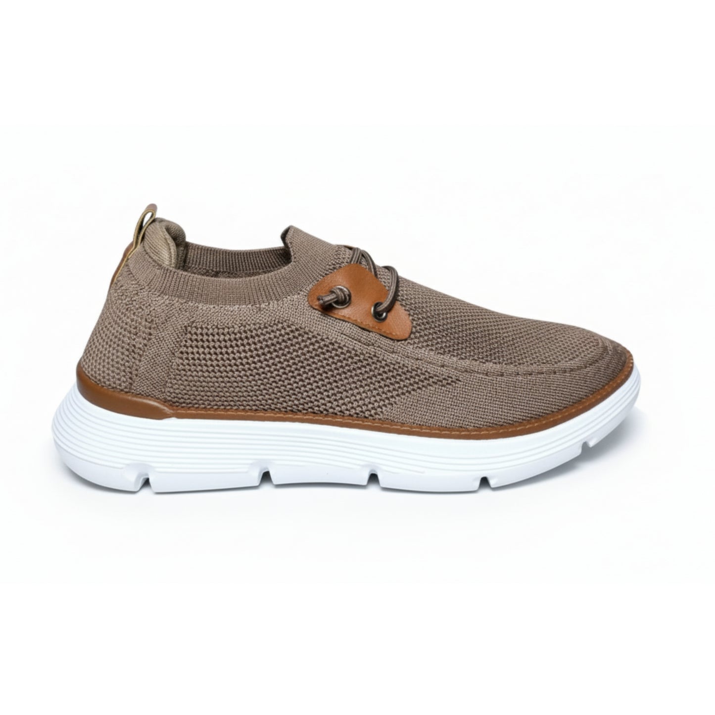 X 804-Men’s Casual Lace-Up Sneakers – Breathable – Brown