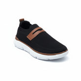 X 802-Men’s Slip-On Loafer Sneakers – Breathable & Stylish- Black
