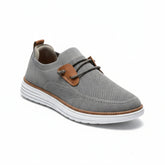 X 804-Men’s Casual Lace-Up Sneakers – Breathable – Gray
