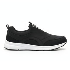 X 150-Men’s Slip-On Sneakers – Lightweight Casual Walking & Running Shoes- Black