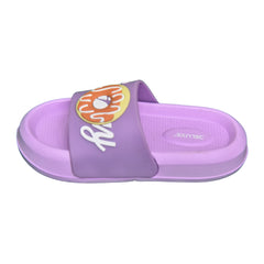 Kids 30 - Kids' Donut Delight Slides – Purple | Happy Day Edition