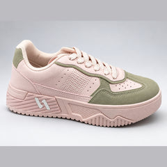 W M-064 XeeGo Girls’ Premium Chunky Casual Sneakers – Pink
