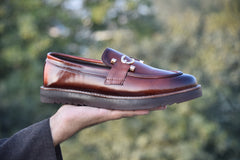 009- XeeGo Premium Horsebit Loafers – Brown