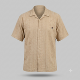 X 1150- The Signature Textured Camp-Collar Shirt