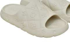 X 52- Premium Embossed Comfort Slides for Men - Beige