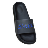 X 085- Men’s G-MAX Graphic Comfort Slippers (Gray)