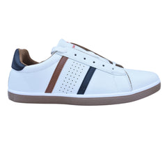 2001 XeeGo Men's Urban Street Sneakers – White