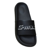 X 085- Men’s G-MAX Graphic Comfort Slippers (Black)
