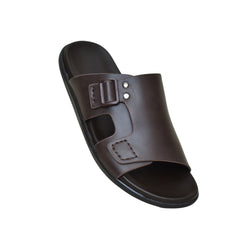 X 018 - Men’s Premium Brown Comfort Slide