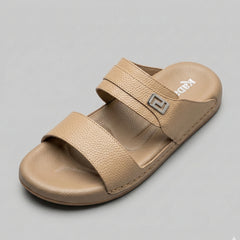 XeeGo X-401 | Comfortable Minimalist Slide- Sand Beige