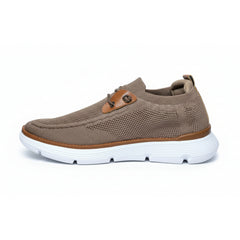 X 804-Men’s Casual Lace-Up Sneakers – Breathable – Brown