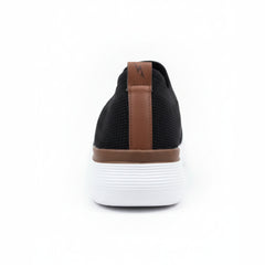 X 802-Men’s Slip-On Loafer Sneakers – Breathable & Stylish- Black