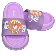 Kids 30 - Kids' Donut Delight Slides – Purple | Happy Day Edition
