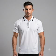 X 650 - The Modern "CULTURE" Graphic Polo