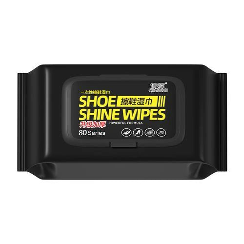Shoe Shine Wipes – 80 Pcs | Instant Clean & Shine