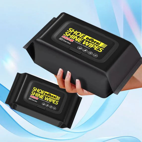 Shoe Shine Wipes – 80 Pcs | Instant Clean & Shine