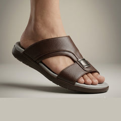 B8-2 - Men's Premium Comfort Slides – Coffee