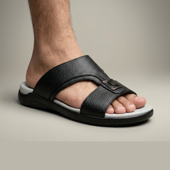 B8-2 - Men's Premium Comfort Slides – Black