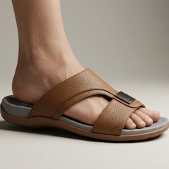 B8-2 - Men's Premium Comfort Slides – Beige