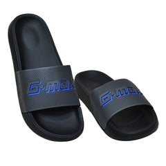X 085- Men’s G-MAX Graphic Comfort Slippers (Gray)