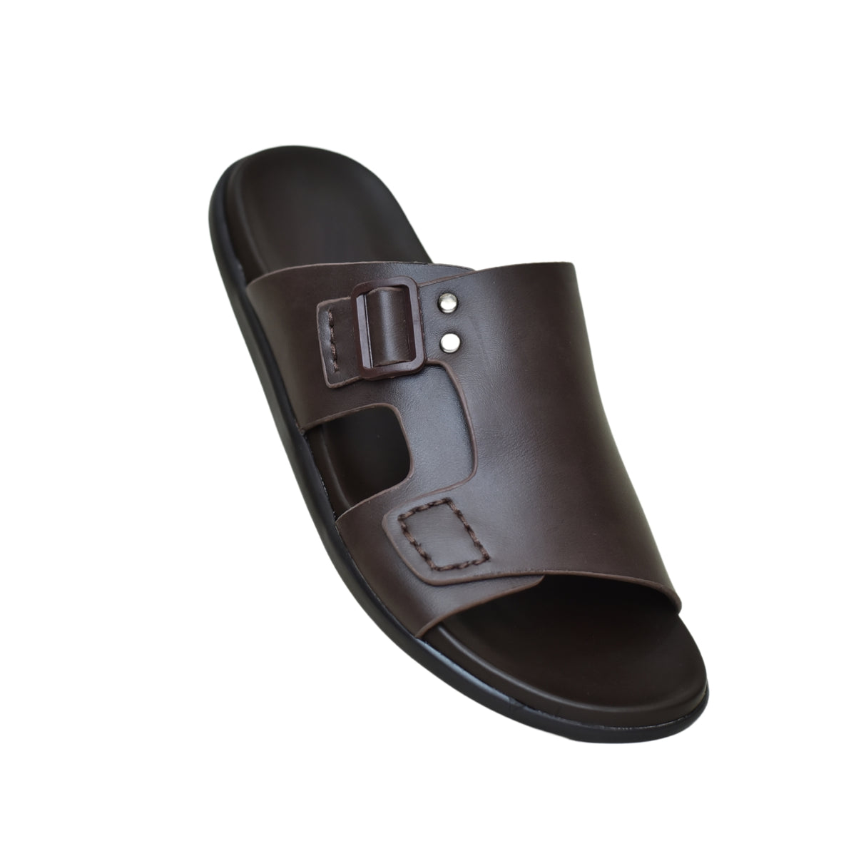 X 018 - Men’s Premium Brown Comfort Slide