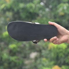 XeeGo X-119 | Men’s Pure Leather Chappal - Black