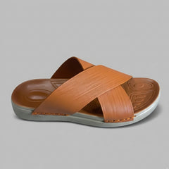 XeeGo X-45 | Cross-Strap Textured Slide - Mustard