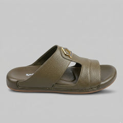 X 027 - XeeGo | Premium Pebble-Grain Slide in Deep Olive