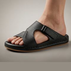 XeeGo X-029 | Adjustable Cross-Strap Slide - Black