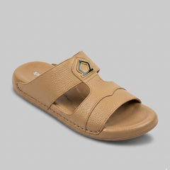 X 027 - XeeGo | Premium Pebble-Grain Slide in Beige