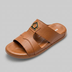 X 027 - XeeGo | Premium Pebble-Grain Slide in Mustard