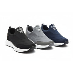 X 150-Men’s Slip-On Sneakers – Lightweight Casual Walking & Running Shoes- Gray