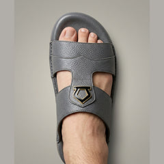 X 027 - XeeGo | Premium Pebble-Grain Slide in Gray